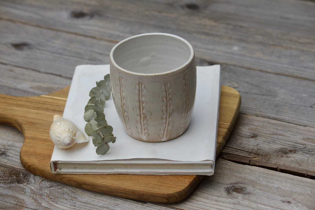 Foxtail grass ceramic mugs
