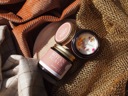 Hibiscus & Lime Botanicals Mini Candle