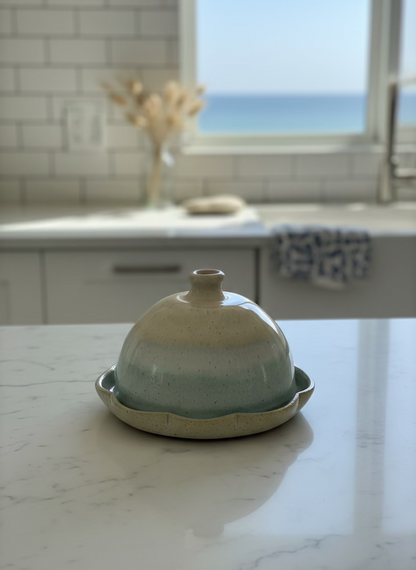 Handmade Ceramic Butter Dish