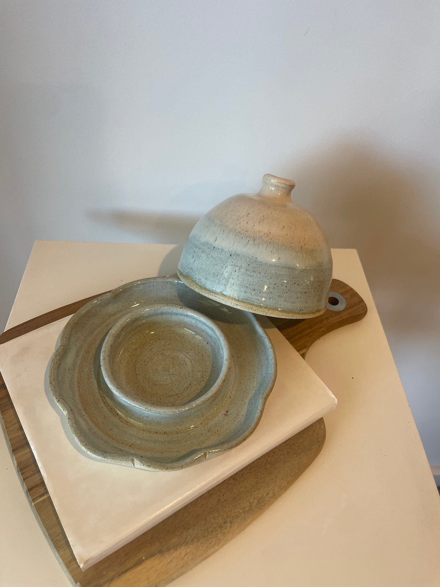 Handmade Ceramic Butter Dish