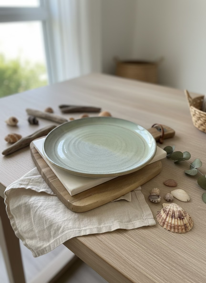 Coastal Yin and Yang Plate