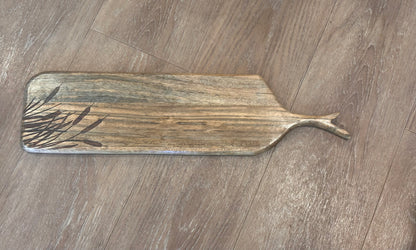 Grass Etched Natural Finish Chopping Board