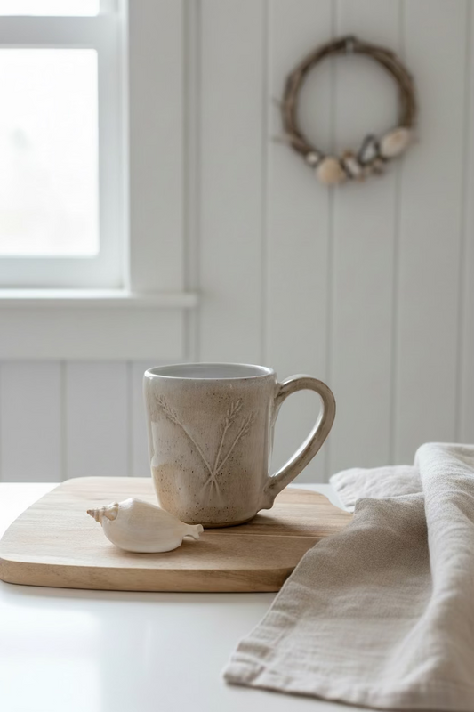 Carved Wheat mug