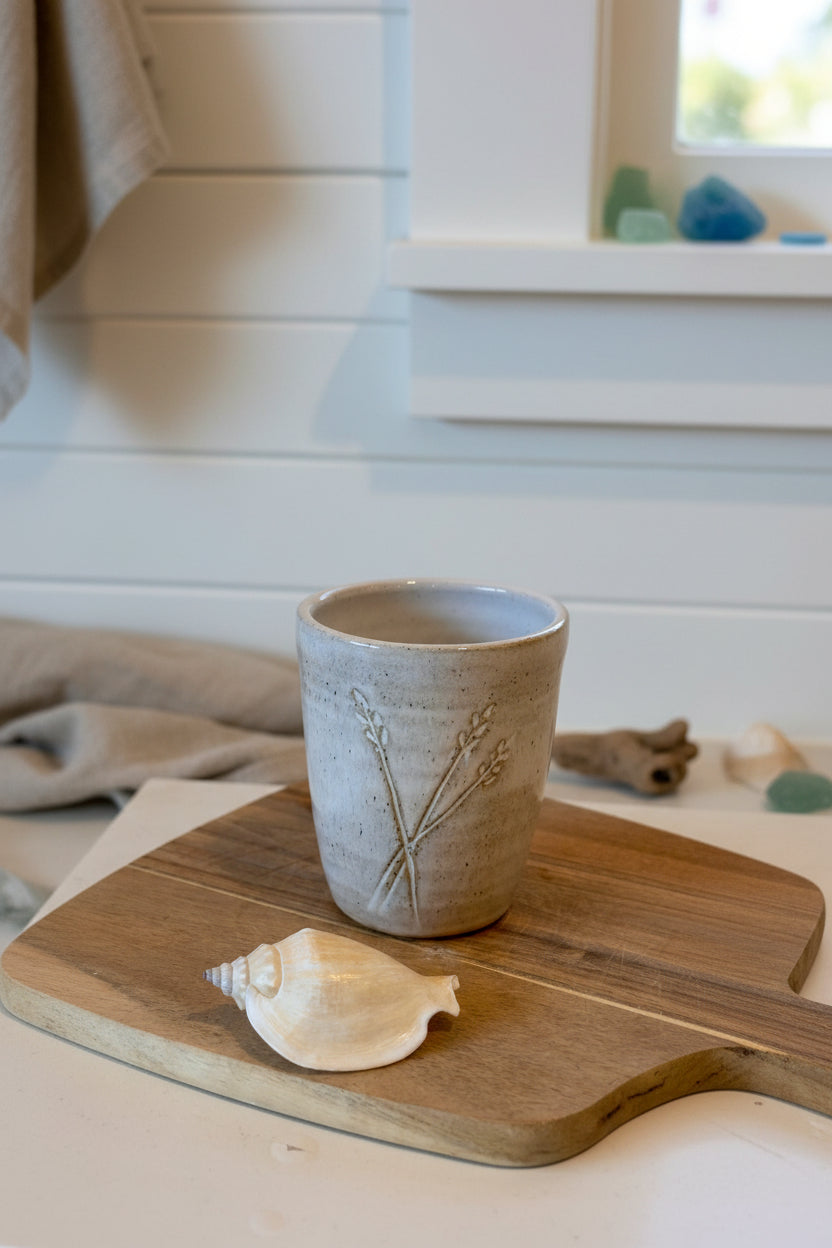 Carved Wheat mug